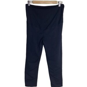 Zella Maternity Leggings Black High Waist Full Length Size Medium